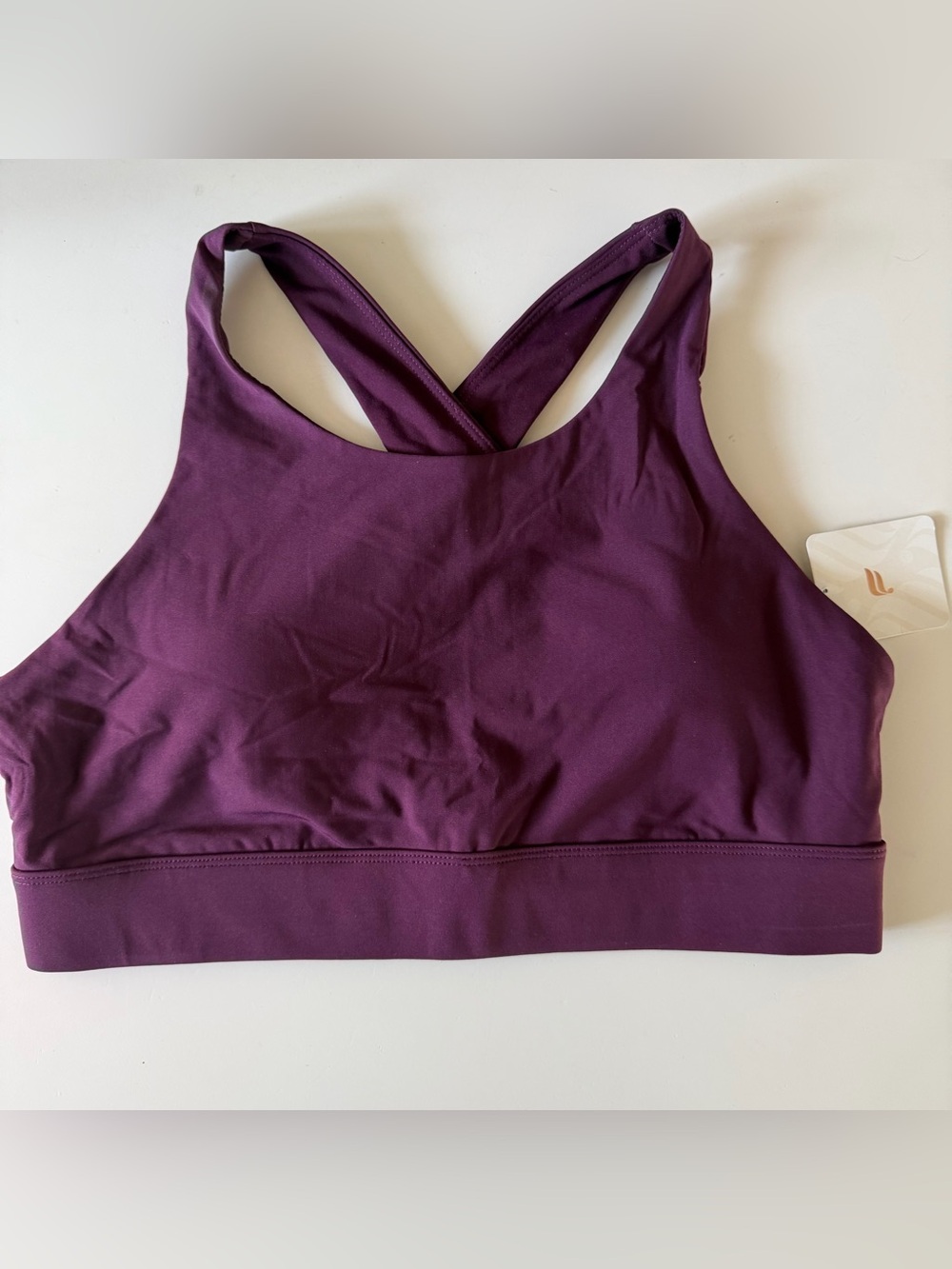 Fabletics No-Bounce High Impact Sports Bra Wine Color Size X-Large
NEW NWT